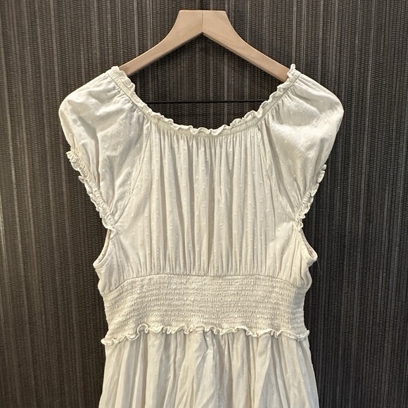 OLD NAVY Women's Babydoll Maxi Dress Boho Cottagecore Fairy Coquette Romantic L - Picture 5 of 8